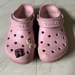 Crocs Kids Pink Clogs Size 2